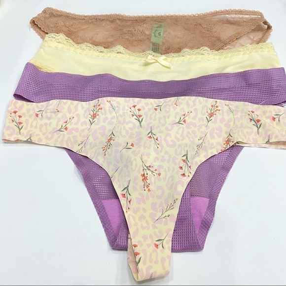 Nordstrom Honeydew Intimates Panties Size S Multicolored Bundle of 4 Underwear - Picture 1 of 6